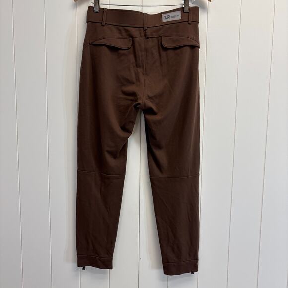 Rafaello Rossi Jogger Pants Women‎ Medium Brown Minimalist Hipster Casual Comfy - Picture 6 of 8